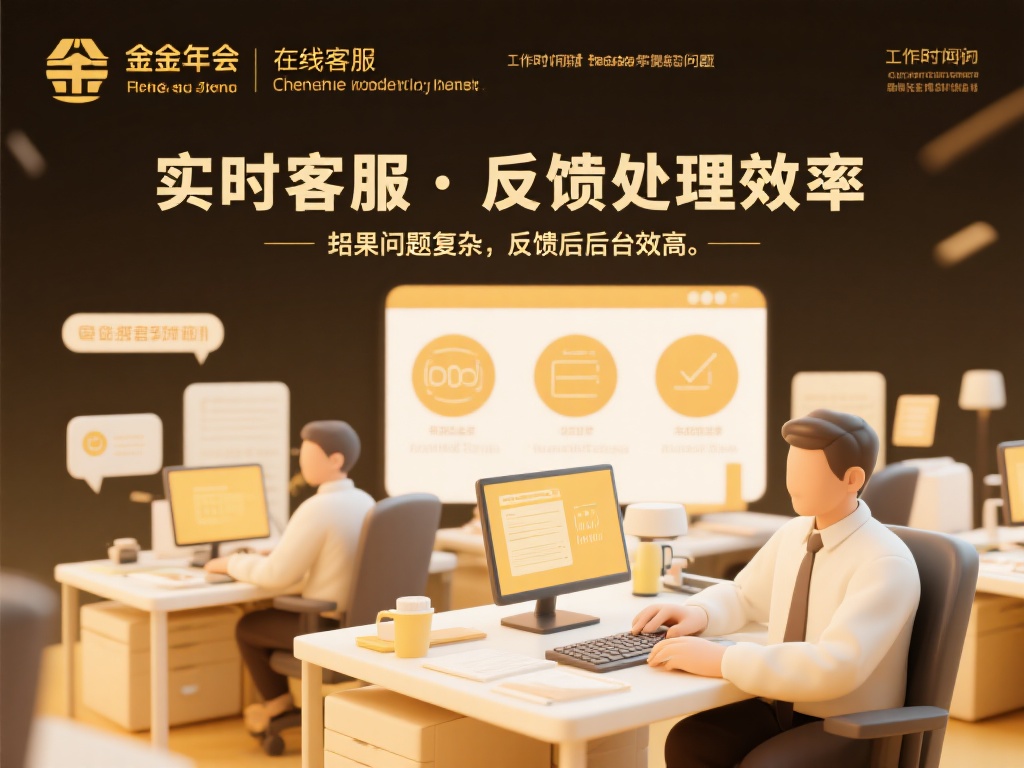 实时客服与反馈处理效率
金年会的在线客服通常在工