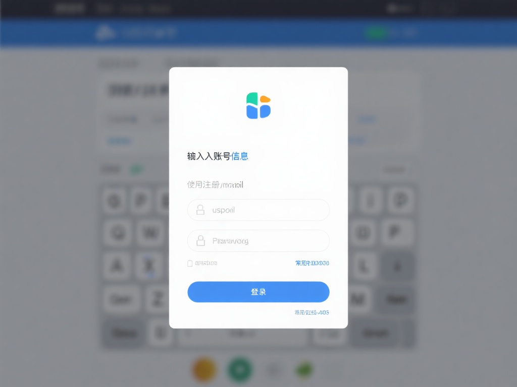 第二步：输入账号信息
在登录页面，输入您的注册邮